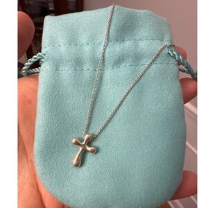Tiffany & Co cross necklace